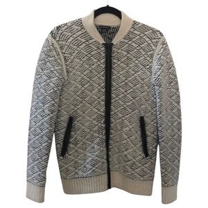 CLUB MONACO wool knitted jacket